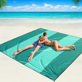 Cobertor De Praia Wiwigo Impermeável À Prova De Areia 200x240cm Para 2-8