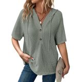 Moletom Dokotoo Fluffy Touch Waffle Knit Para Mulheres