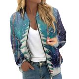 Roupa De Natal Jwnyjfb, Suéter Feminino Xadrez, Floco De Neve, 02 Azul