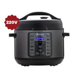 Panela De Pressão Elétrica Digital Gallant4l Gpp04 15 Funções Clique E Pronto Titanium 1000w 220v