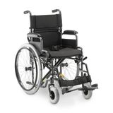Cadeira De Rodas Dobrável Dellamed Em Aço Até 120kg D400 T48 6608
