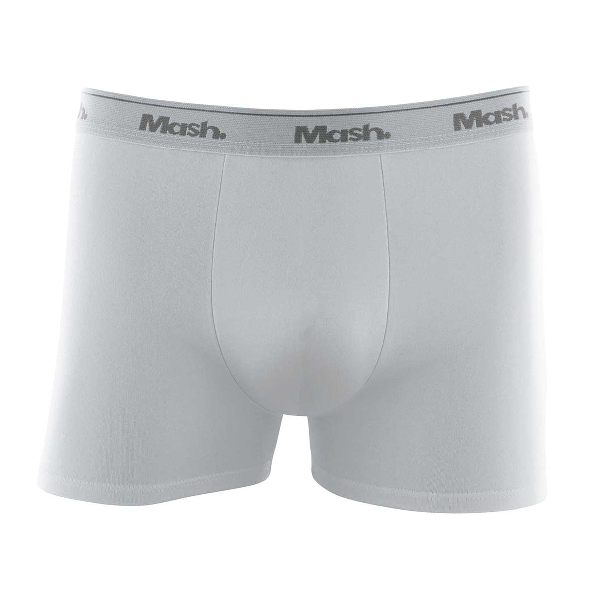 Cueca Boxer Branco G Algodão Mash