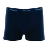 Cueca Boxer Azul Marinho P Algodão Mash