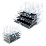 Organizador De Maquiagem Com Gavetas Acrílico Transparente