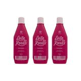 Leite De Rosas 100ml Tradicional - Kit Com 3un