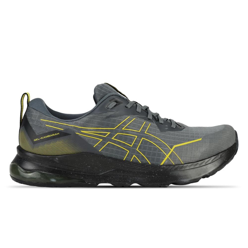 Tenis Asics Gel-kambarah Cinza/verde 044