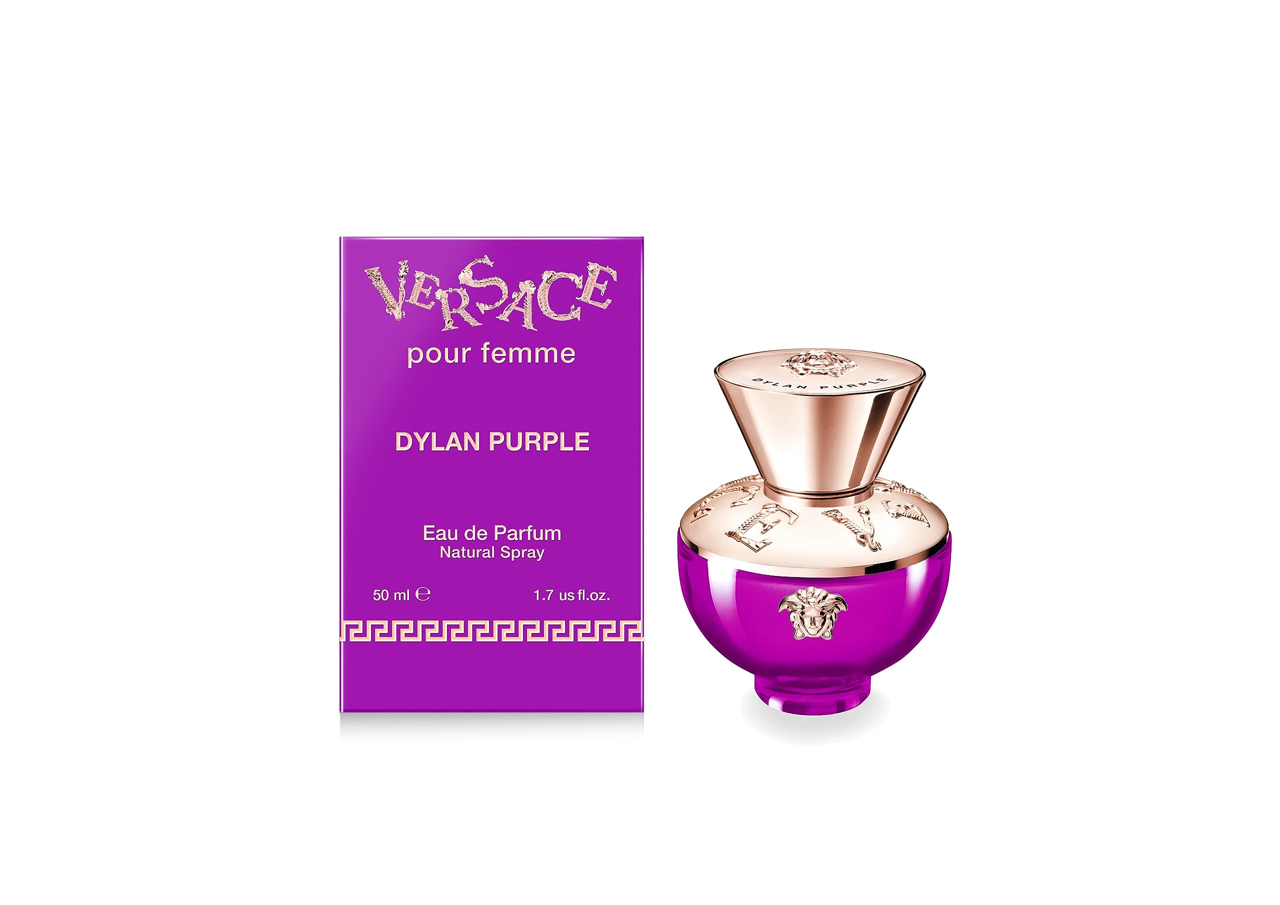 Perfume Versace Dylan Purple Eau De Parfum 50ml Para Mulheres