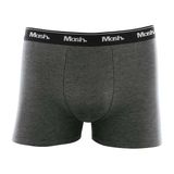 Cueca Boxer Cinza P Algodão Mash