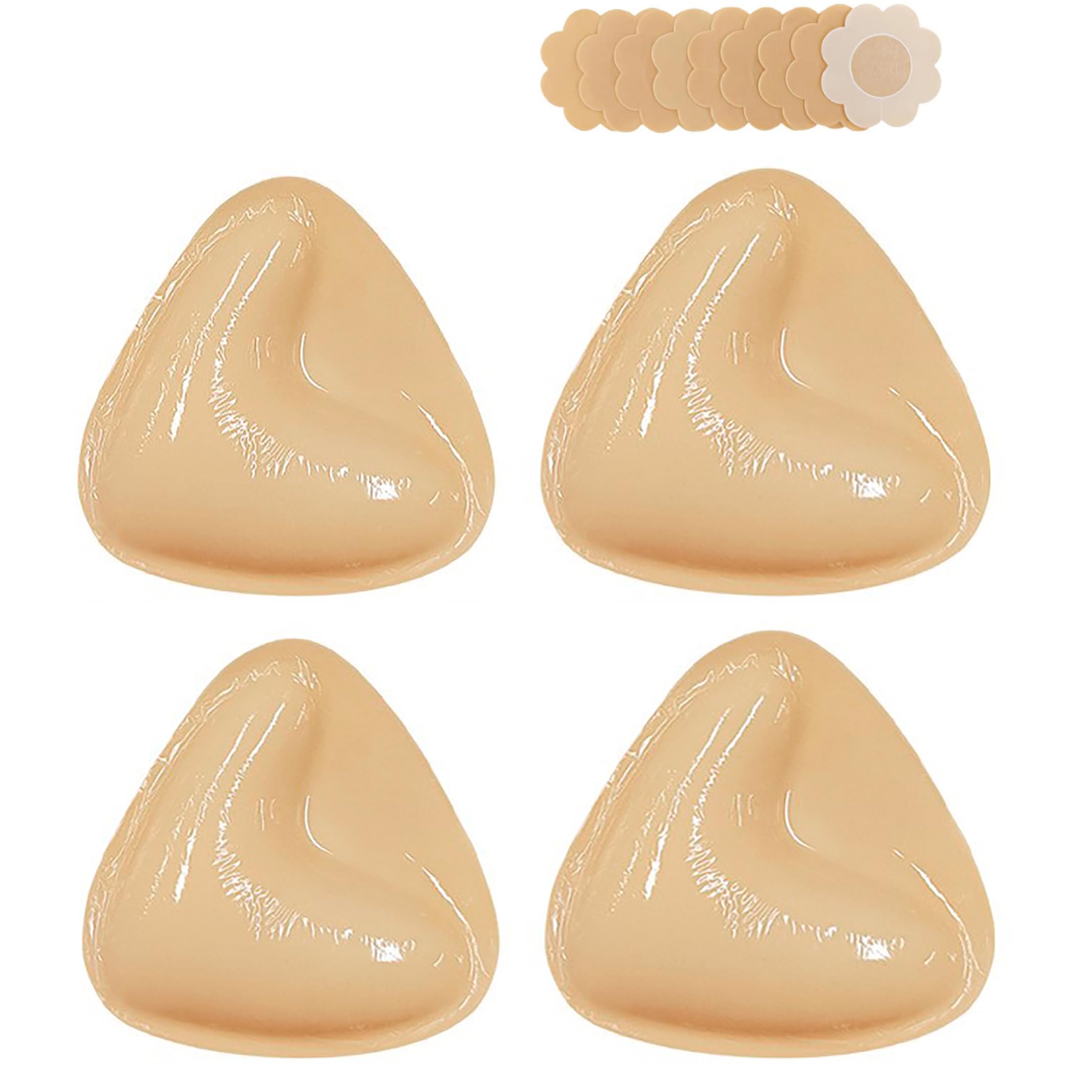 Inserções De Sutiã: Almofadas Adesivas De Dupla Face Depovor Ultra Boost