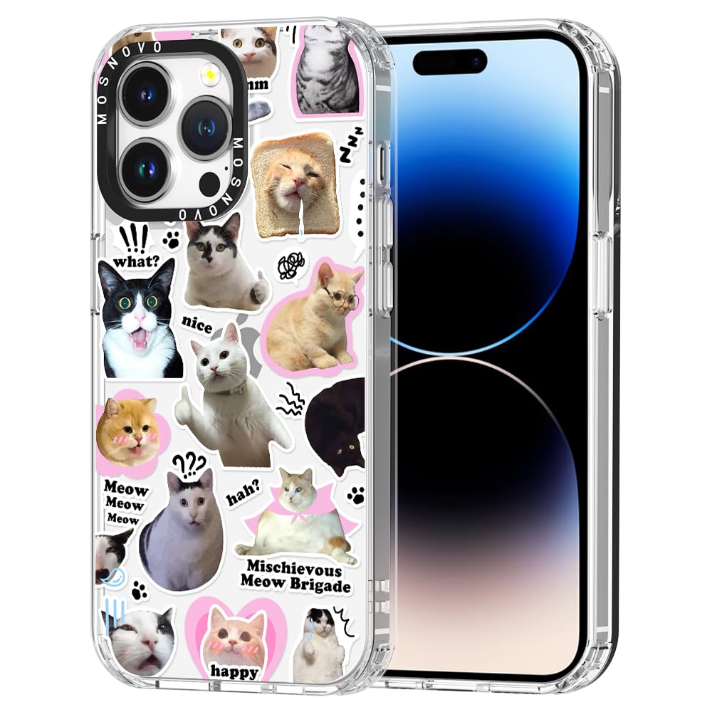 Capa De Telefone Mosnovo Para Iphone 14 Pro Max Buffertech Clear Tpu