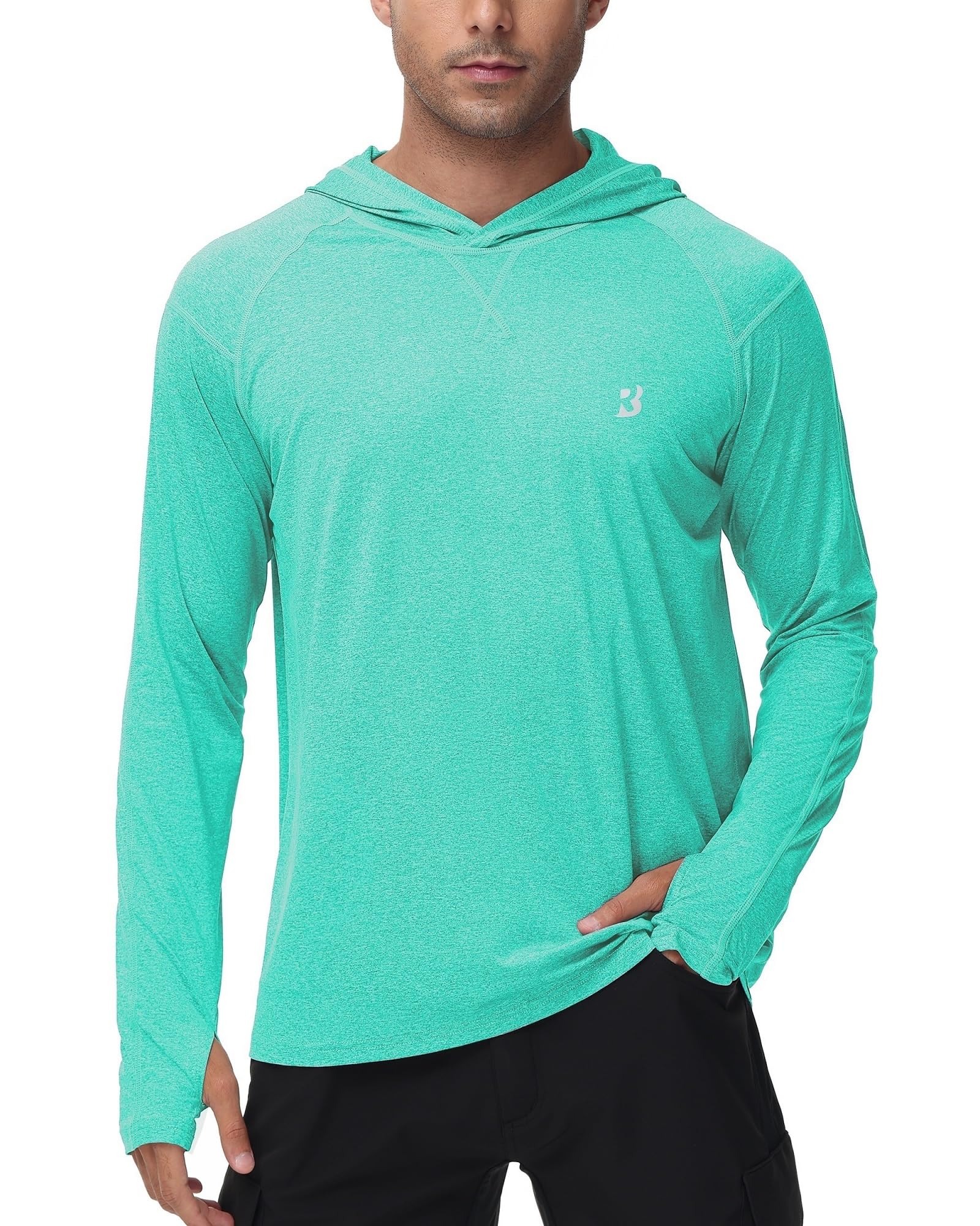 Camisa De Pesca Masculina Roadbox Upf 50+ De Manga Comprida Com Proteção Solar