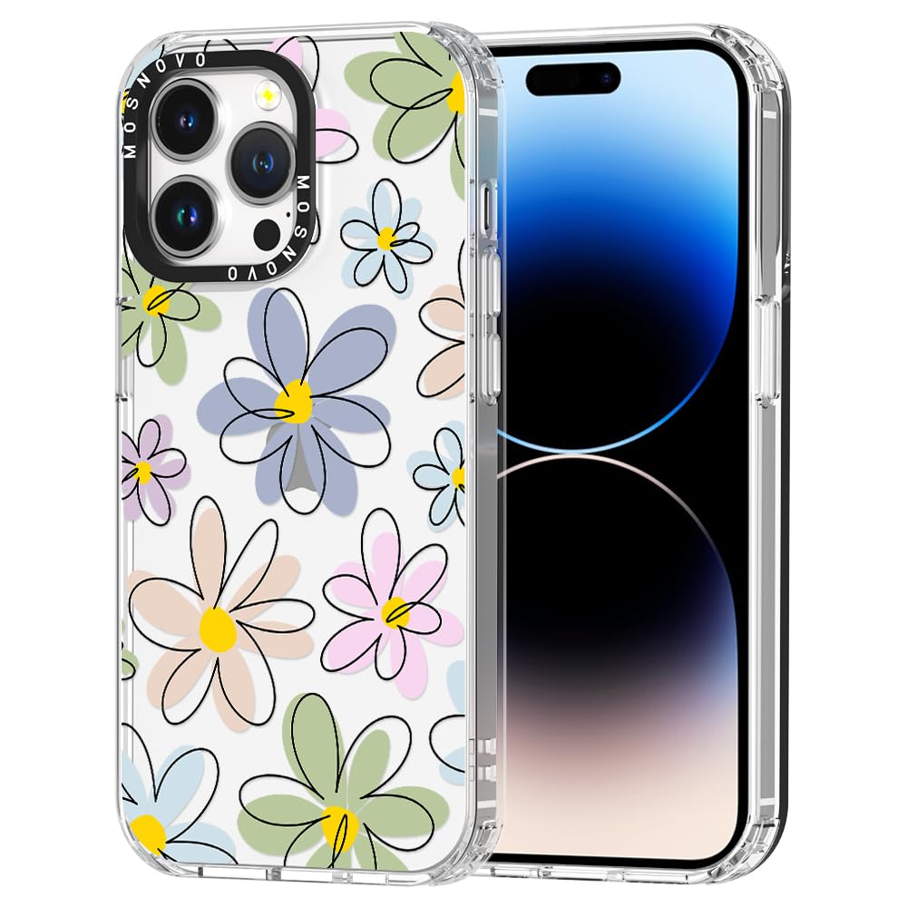 Capa De Telefone Mosnovo Para Iphone 14 Pro Max Buffertech Clear Tpu