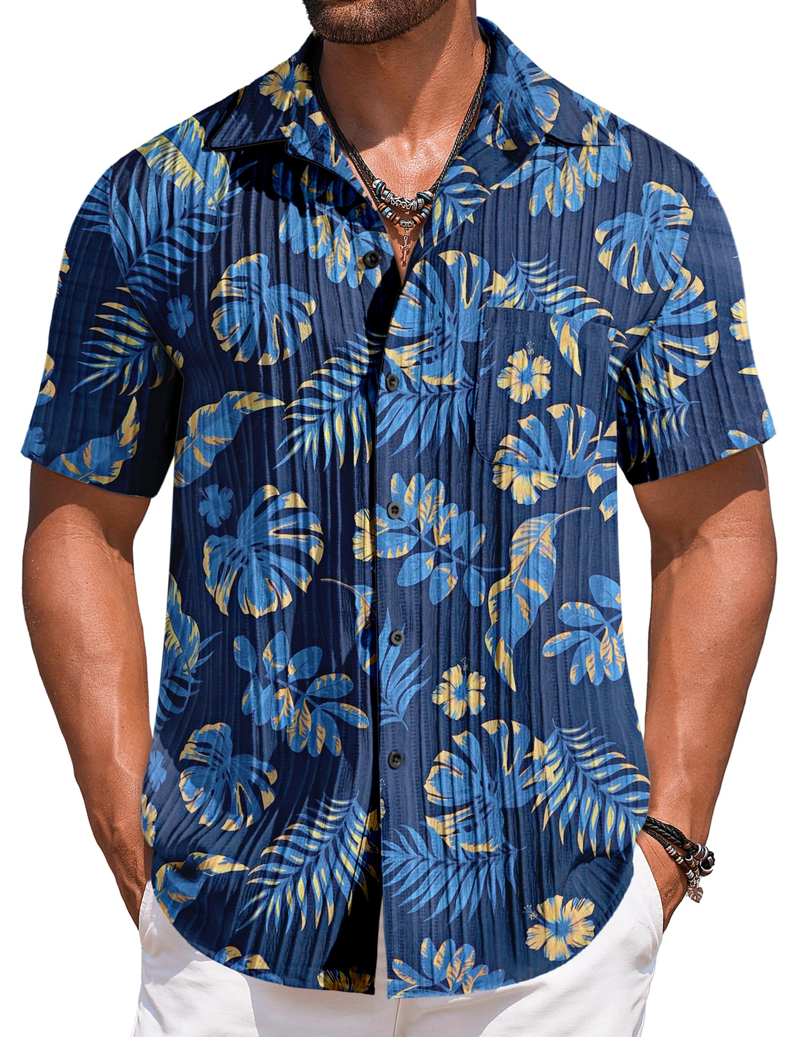 Camisa Masculina Havaiana Coofandy, Linho De Verão, Casamento Na Praia