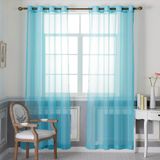 Cortinas Transparentes Nicetown De 96 Cm De Comprimento Para Janelas De Quartos