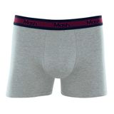 Cueca Boxer Cinza P Algodão Mash