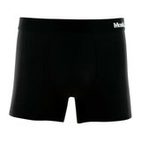 Cueca Boxer Preto M Algodão Mash