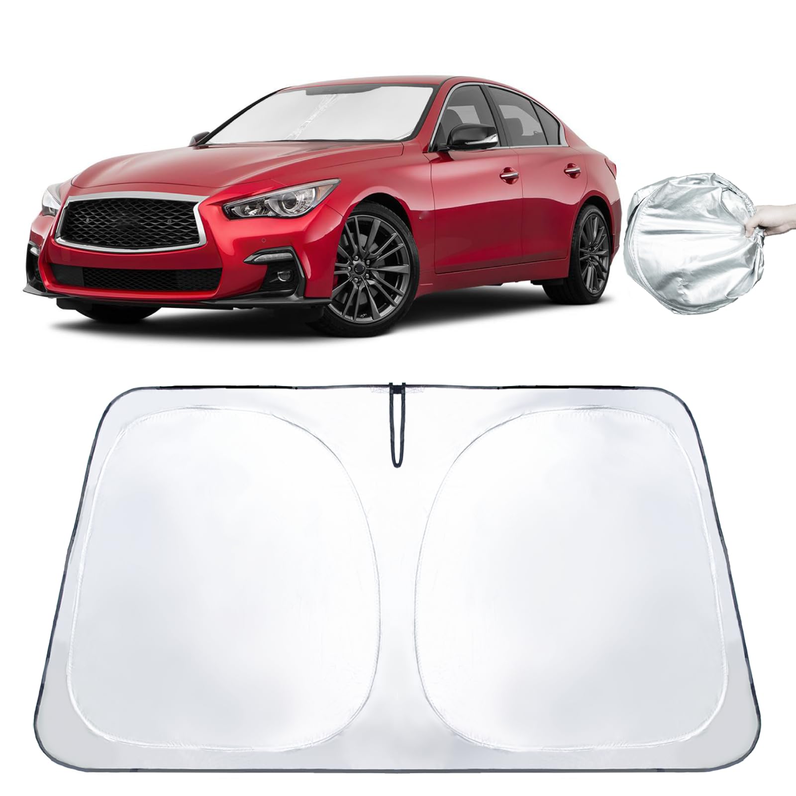 Pára-brisa Sun Shade Paimoho Para Infiniti Q50 2014-2024