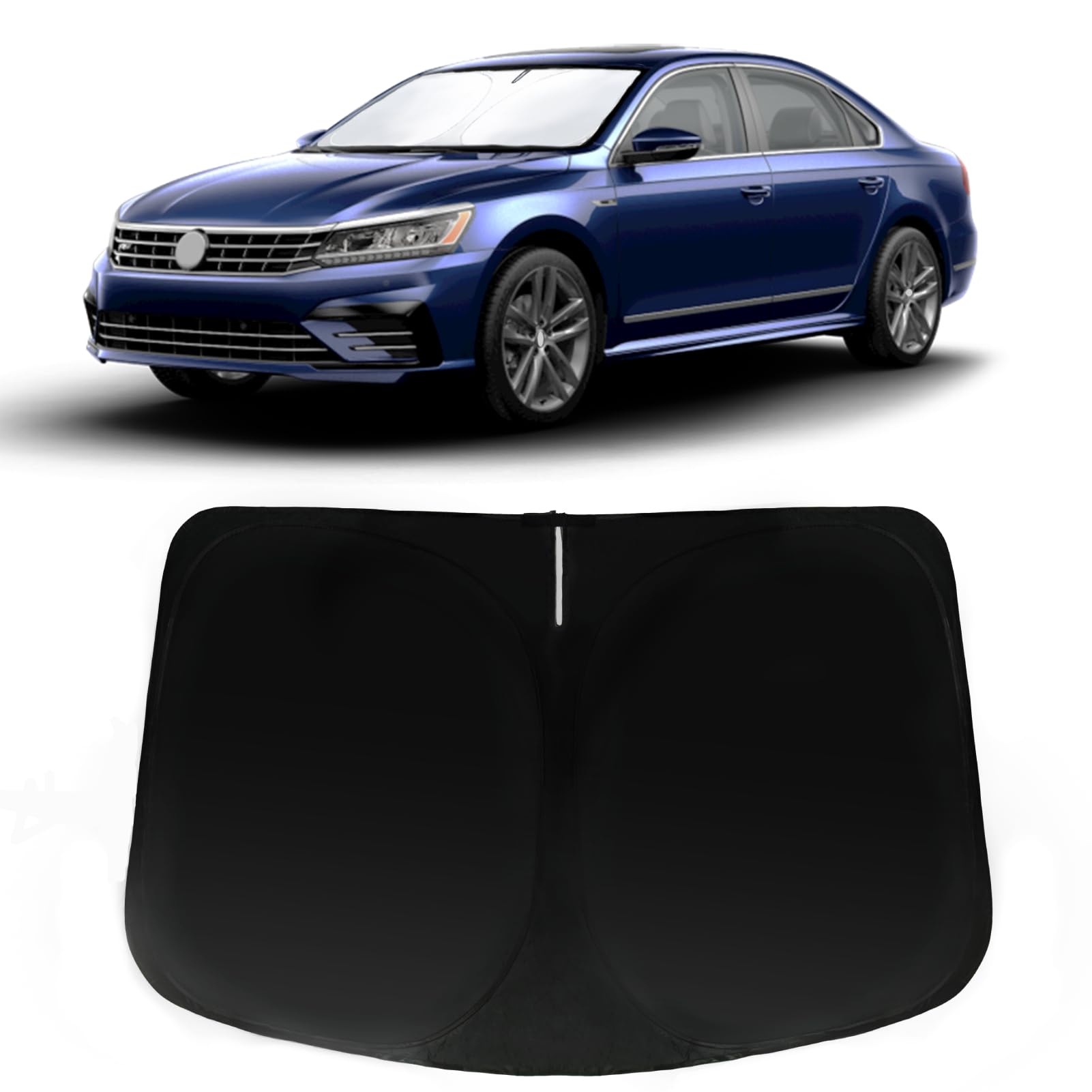 Pára-brisa Sun Shade Paimoho Para Volkswagen Vw Passat 2012-2022