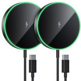 Carregador Sem Fio Umeija Magnetic 15w Para Iphone E Airpods
