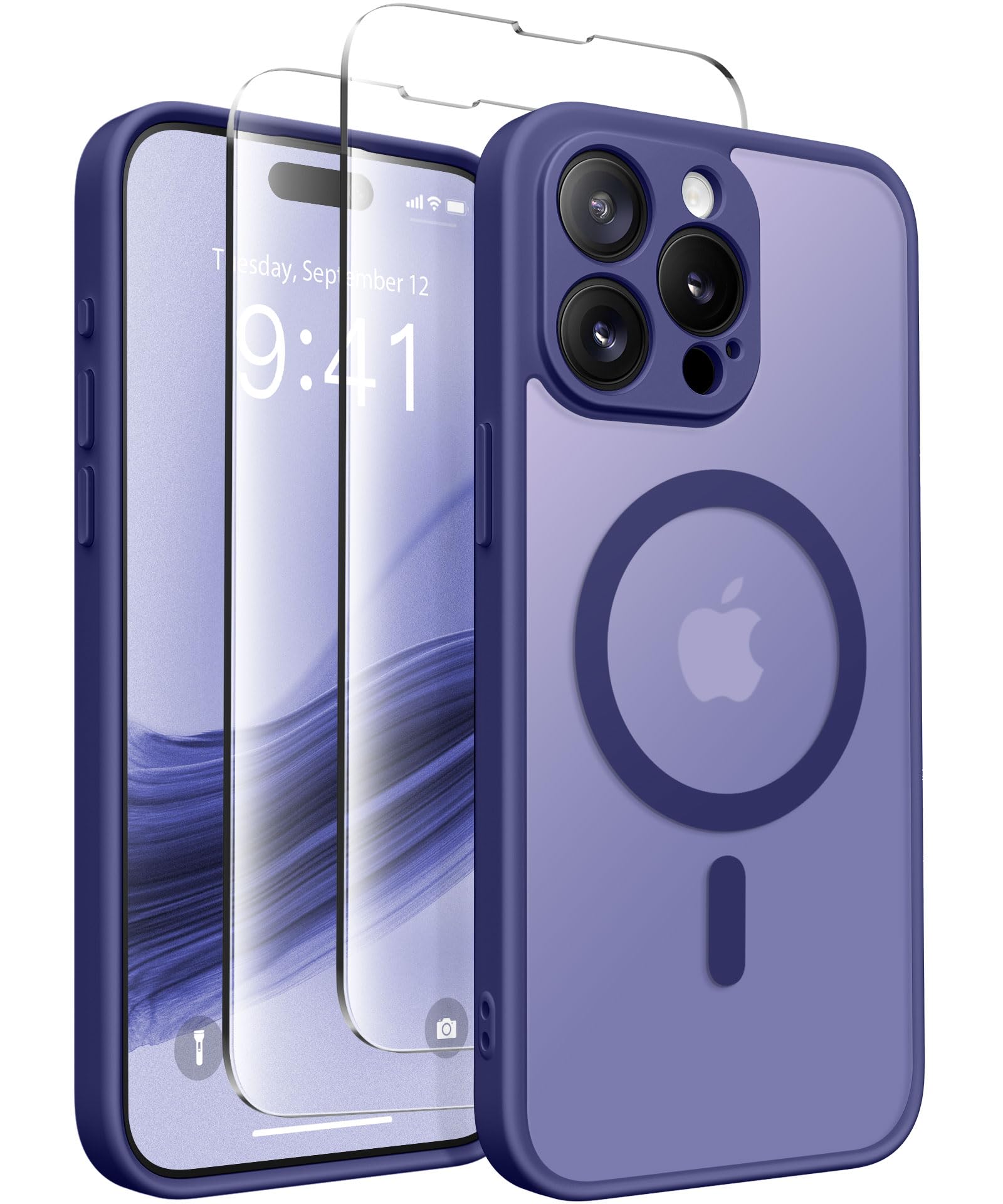 Capa De Telefone Capraro Magnetic Para Iphone 15 Pro Max Roxa