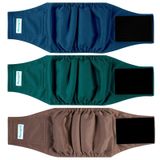 Fraldas Para Cães Paw Legend, Faixas Laváveis Para Barriga De Cães Machos (pacote Com 3)