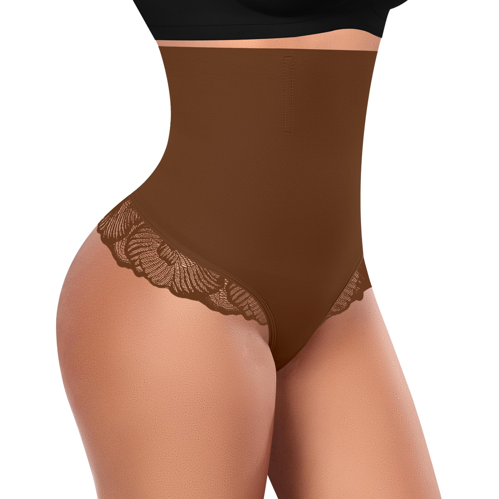 Tanga Shapewear De Cintura Alta Para Controle De Barriga Para Mulheres Werena