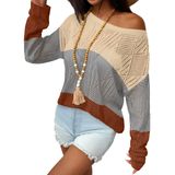 Blusa De Crochê Zeagoo, Suéter Feminino De Verão Sem Ombros