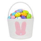 Cesta De Páscoa Cubesland Adorable Bunny Para Crianças Rosa-grande