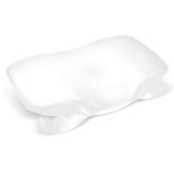 Fronha De Cetim Zelimun Almofada Cervical Branca Para Dormir