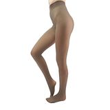 Meias Forradas De Lã X-cheng Sheer Para Mulheres, Marrom De Inverno