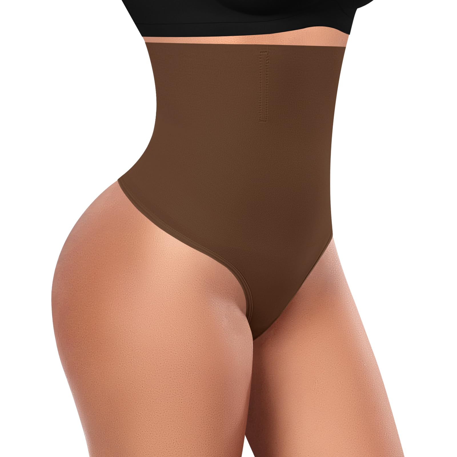 Tanga Shapewear Para Mulheres Werena Tummy Control Coffee