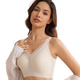 Sutiã Esportivo Yjspbl Wireless Full Coverage Push Up 38dd Beige