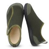 Chinelos Qfh Home Light Green Para Homens E Mulheres Wide 37/38eu
