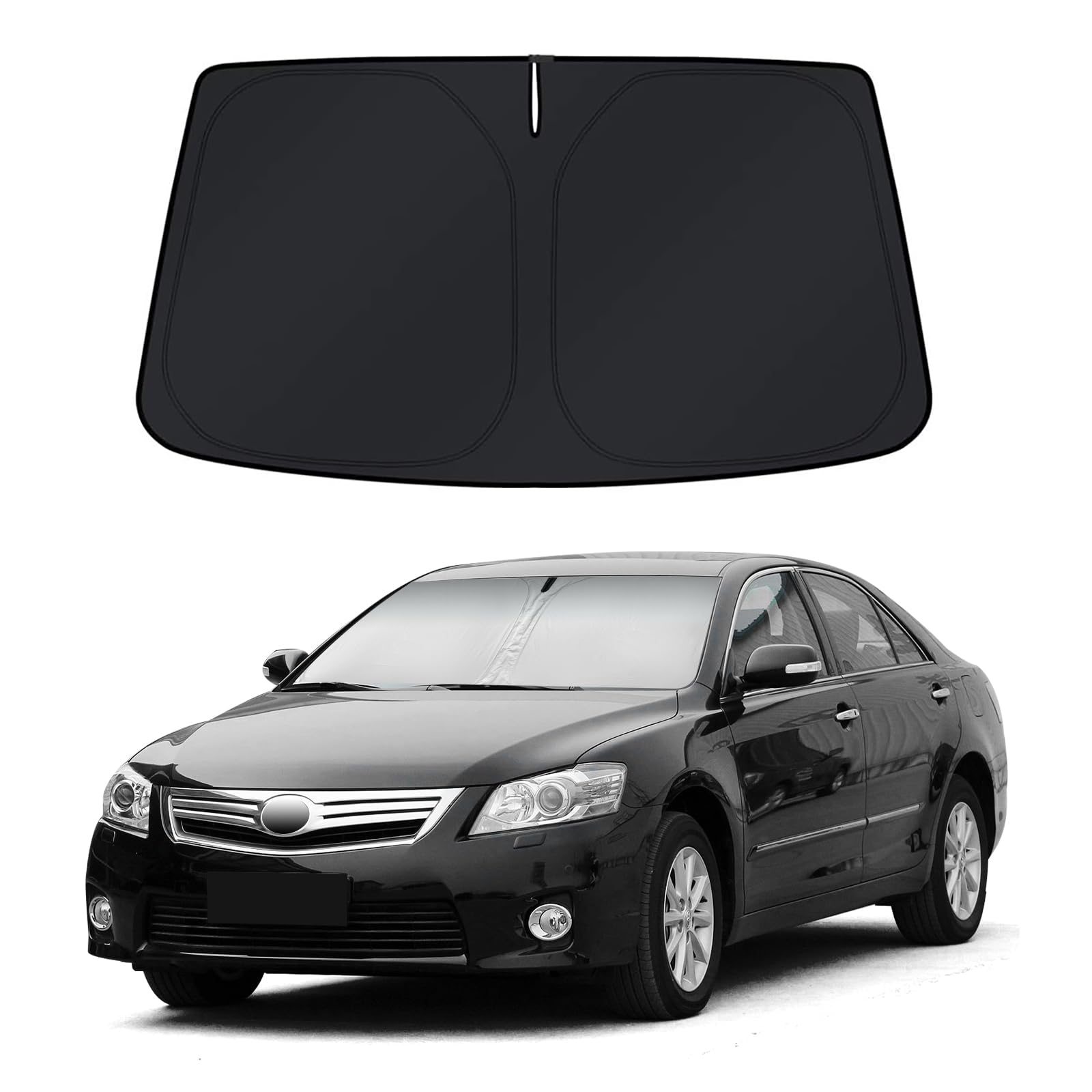Car Sun Shade Pinbaolala Para Pára-brisa Toyota Camry 2007-2011