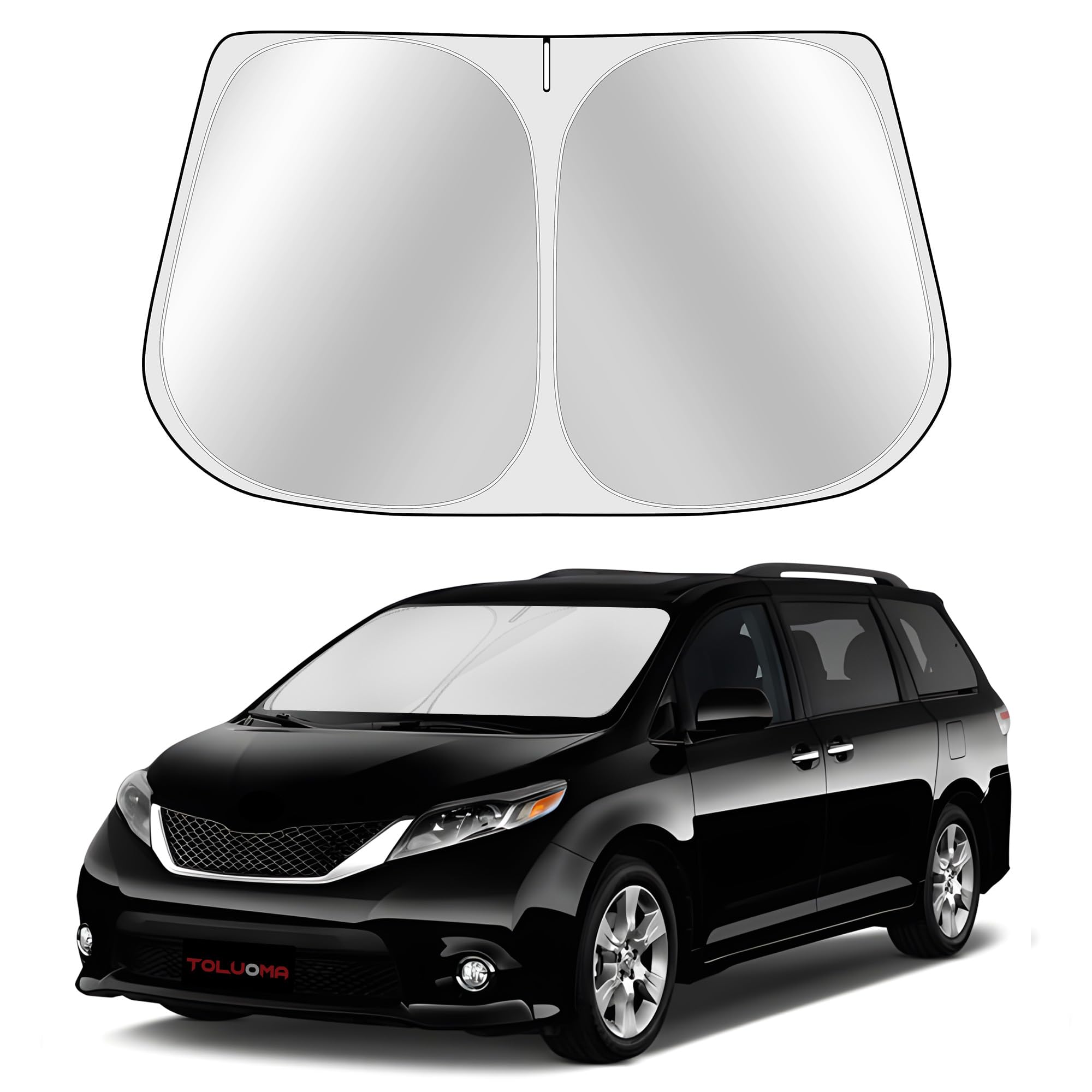 Pára-brisa Sun Shade Toluoma Custom Fit Toyo-ta Sienna 2011-2020