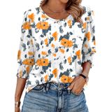 Top Xieerduo Spring Para Mulheres, 2025, Blusas Elegantes E Casuais L