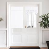 Cortina De Porta Nicetown Blackout Thermal 100% Linho 34x122cm