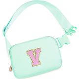 Bolsa De Cinto Uygafly V Fanny Pack Crossbody Impermeável Em Nylon