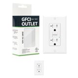 Outlet Gfci Bluesky Rebecca, 20 A, Self-test Tr Wr White, Pacote Com 2 Unidades