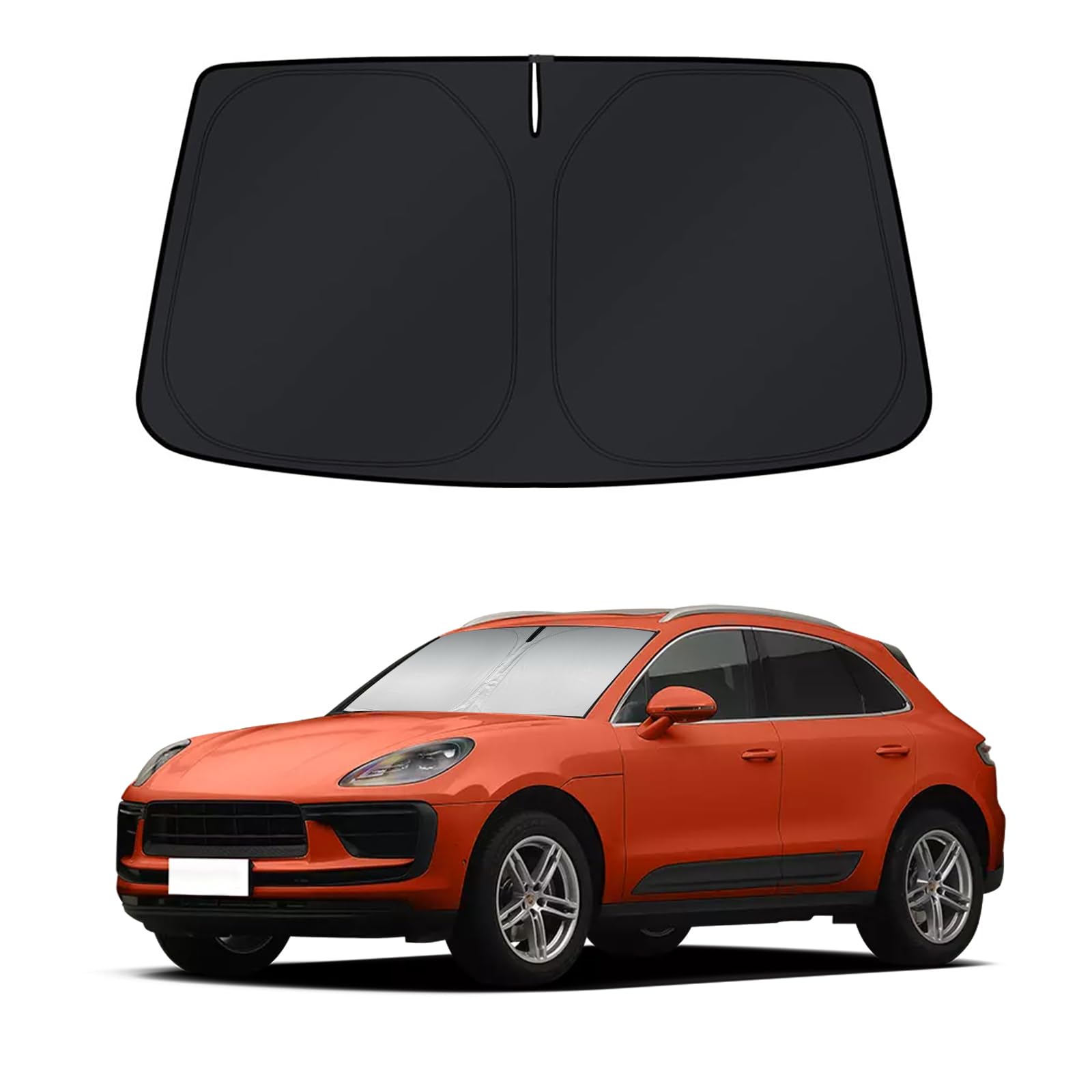 Car Sun Shade Pinbaolala Para Porsche Macan 2014-2024