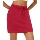 Saia De Golfe Casly Lamiit Active Red Para Mulheres Tamanho Xl