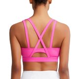 Sutiã Esportivo Running Girl High Support Hot Pink Tamanho M