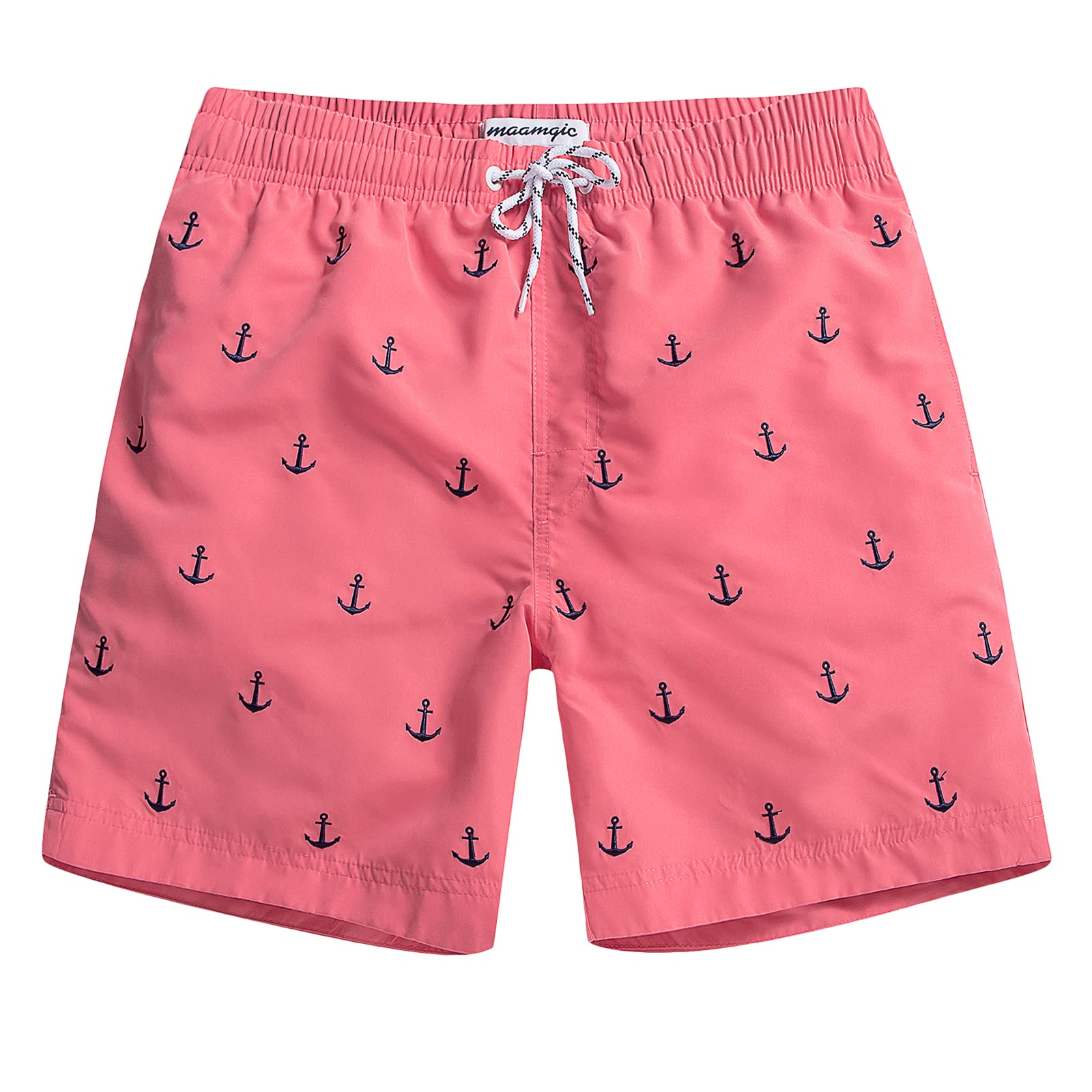 Swim Trunks Mamagic Quick Dry Swim Shorts Para Homens Vermelhos Xs