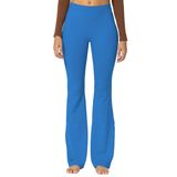 Leggings Sunzel Sunzfly Flare Para Mulheres E Calças De Ioga Azuis L