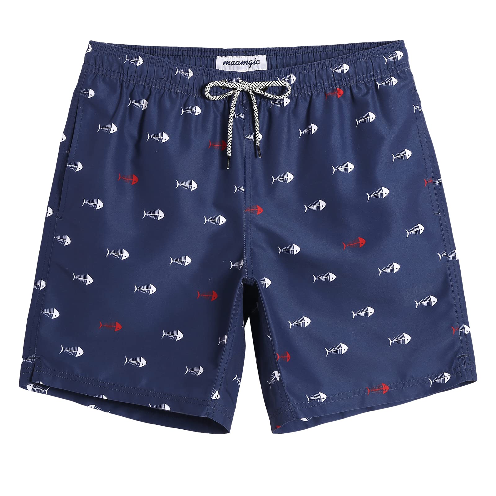 Swim Trunks Mamagic Quick Dry Swim Shorts Para Homens Azul Marinho