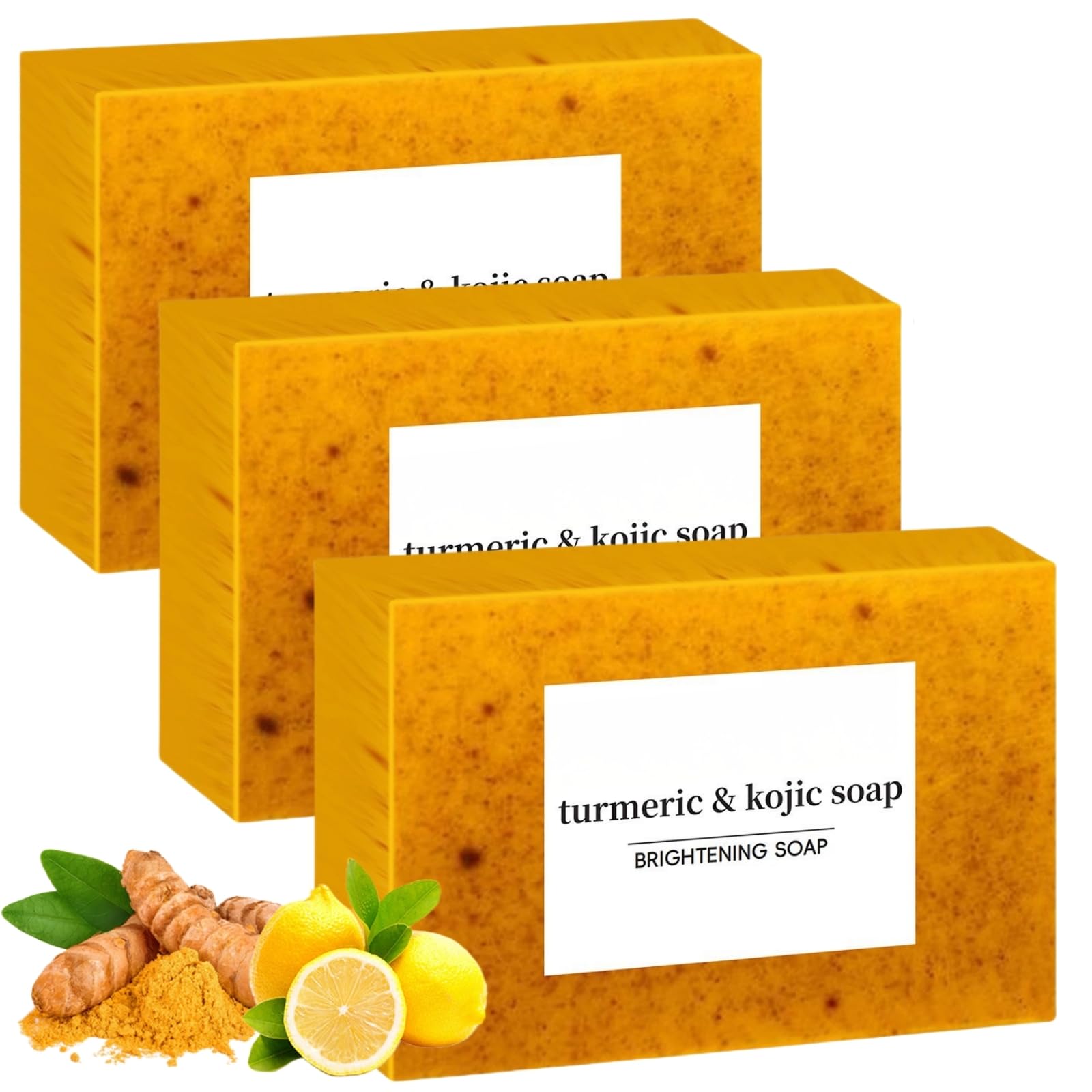 Sabonete Pehess Lemon Turmeric Kojic Honey Glow 100g (x3)
