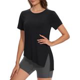 Camiseta Esportiva Magcomsen Feminina Dry-fit Preta 2gg