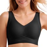 Sutiã Domilo Wireless Full Coverage Smoothing Black 3xl
