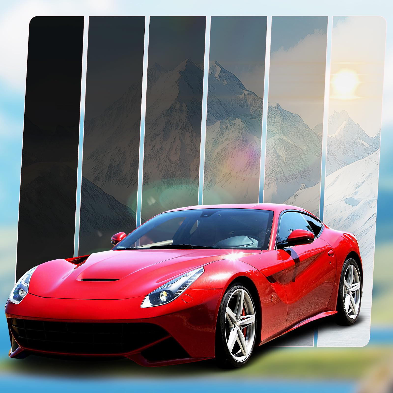 Tinta De Janela Iaqwe Ceramic 15% Vlt 20x3m Bloqueia Os Raios Uv E Infravermelhos