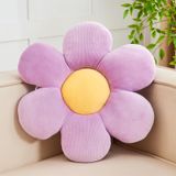 Almofada De Flores Kcvvcr Roxa Macia De 50 Cm Decorativa Para Sofá De Cama
